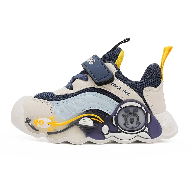 Кроссовки для малышей BOBDOG Navy Blue/Beige — фото 3