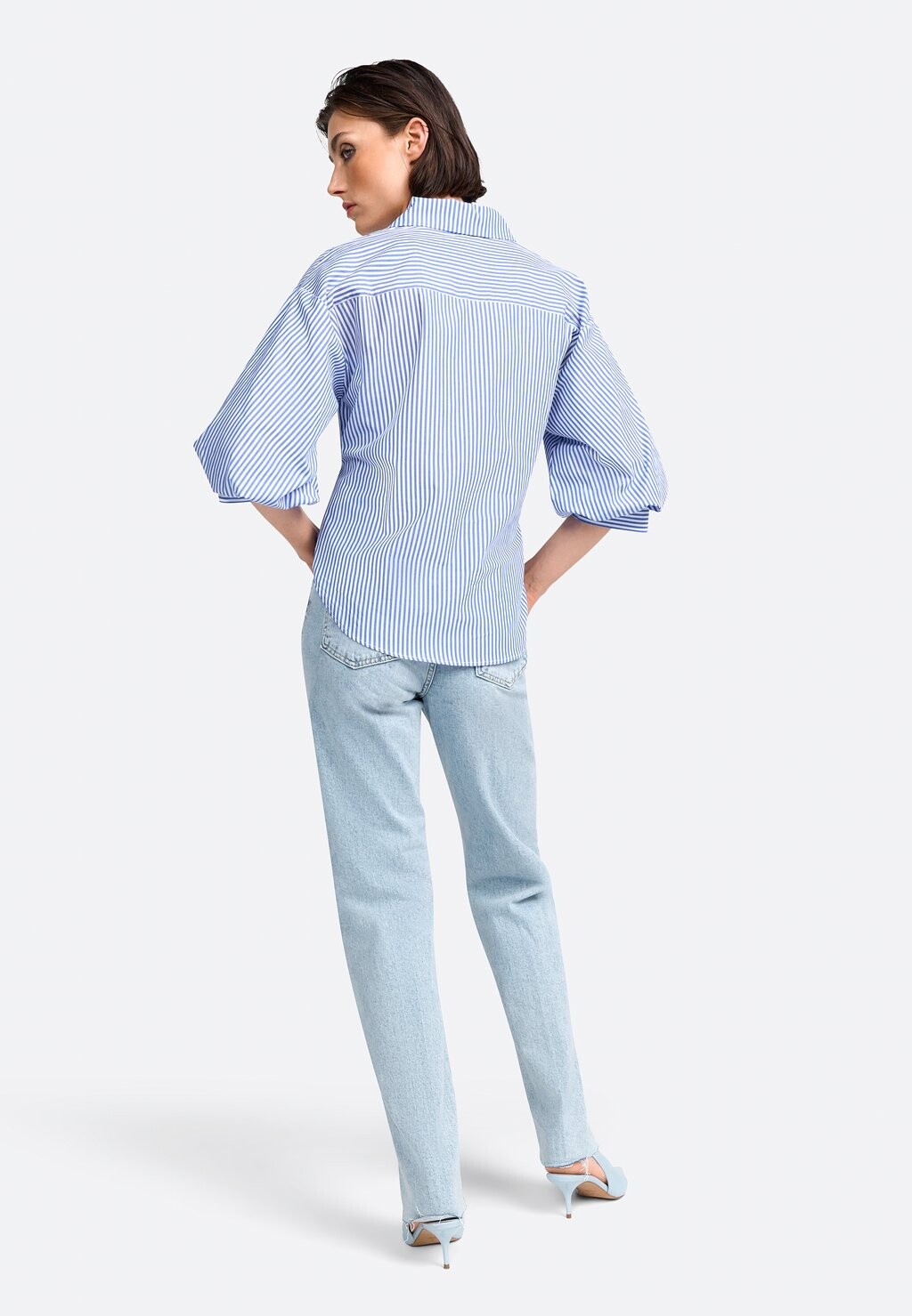 

Блуза V-NECK STREIFEN Rich & Royal, синий