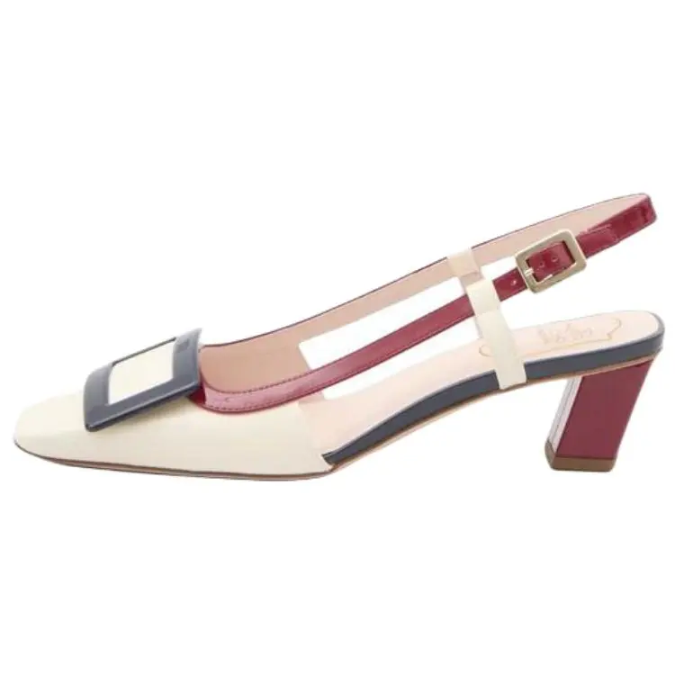 Туфли-лодочки с открытой пяткой и закрытой пряжкой Roger Vivier, Original Shoe Box Not Included