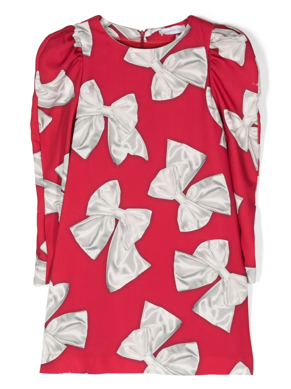 

Платье с принтом Monnalisa, красный