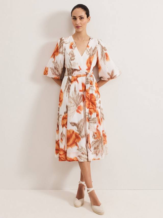 

Фиолетовое платье миди Phase Eight, Multi