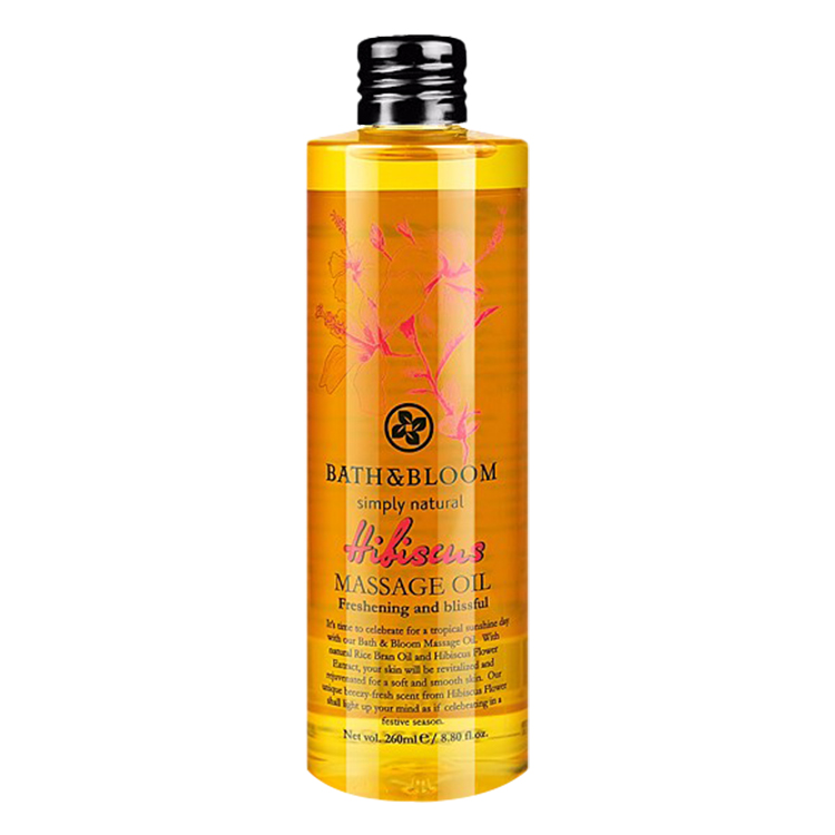 

Масло для тела, сыворотка и уходовое масло Unisex BATH&BLOOM, hibiscus flower