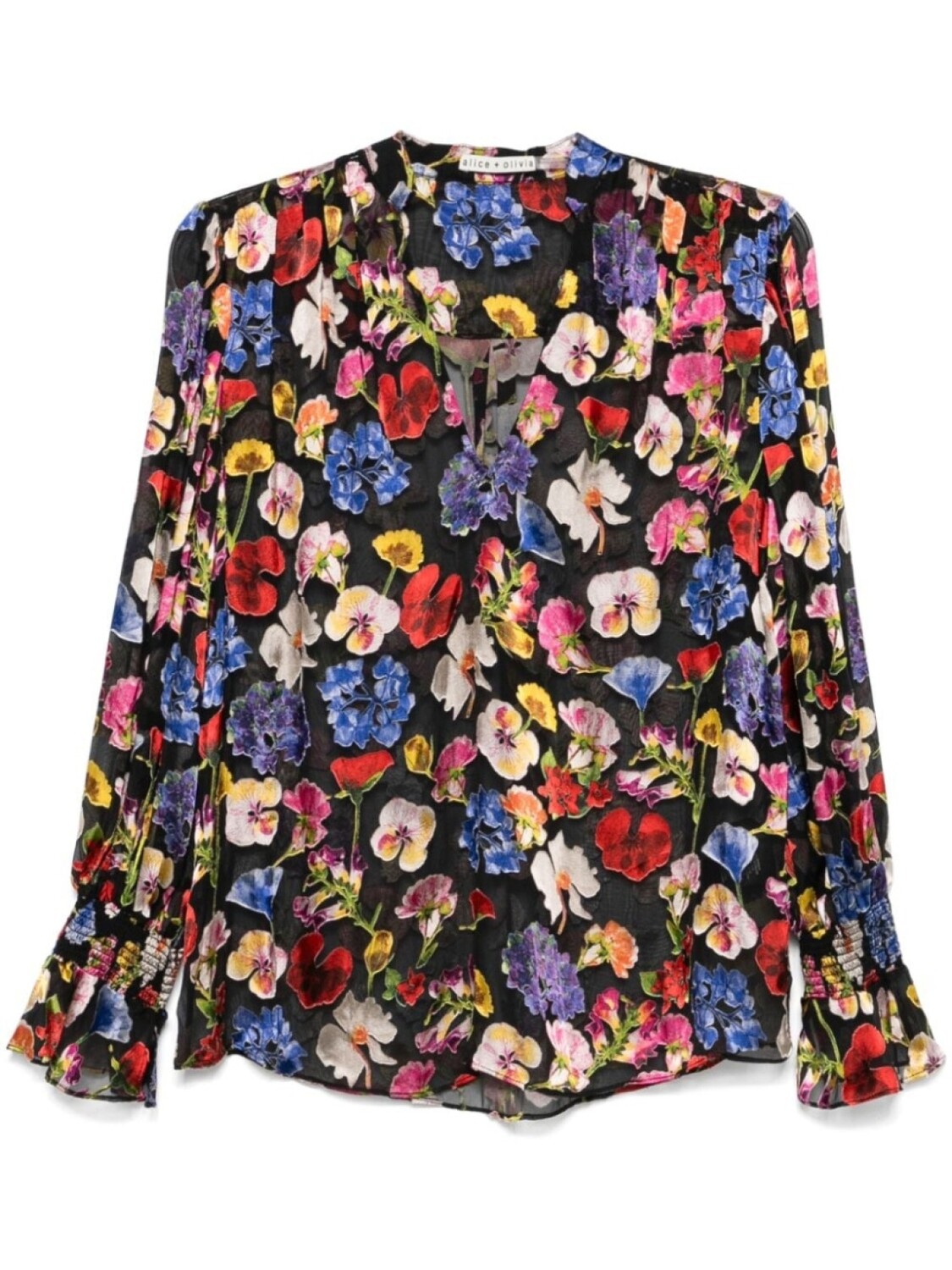 

Блузка Onica Alice + olivia, черный