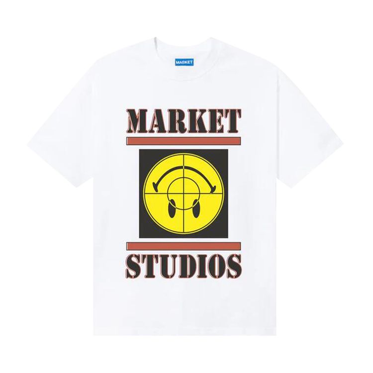 

Футболка Market Smiley Focus T-Shirt 'White', белый