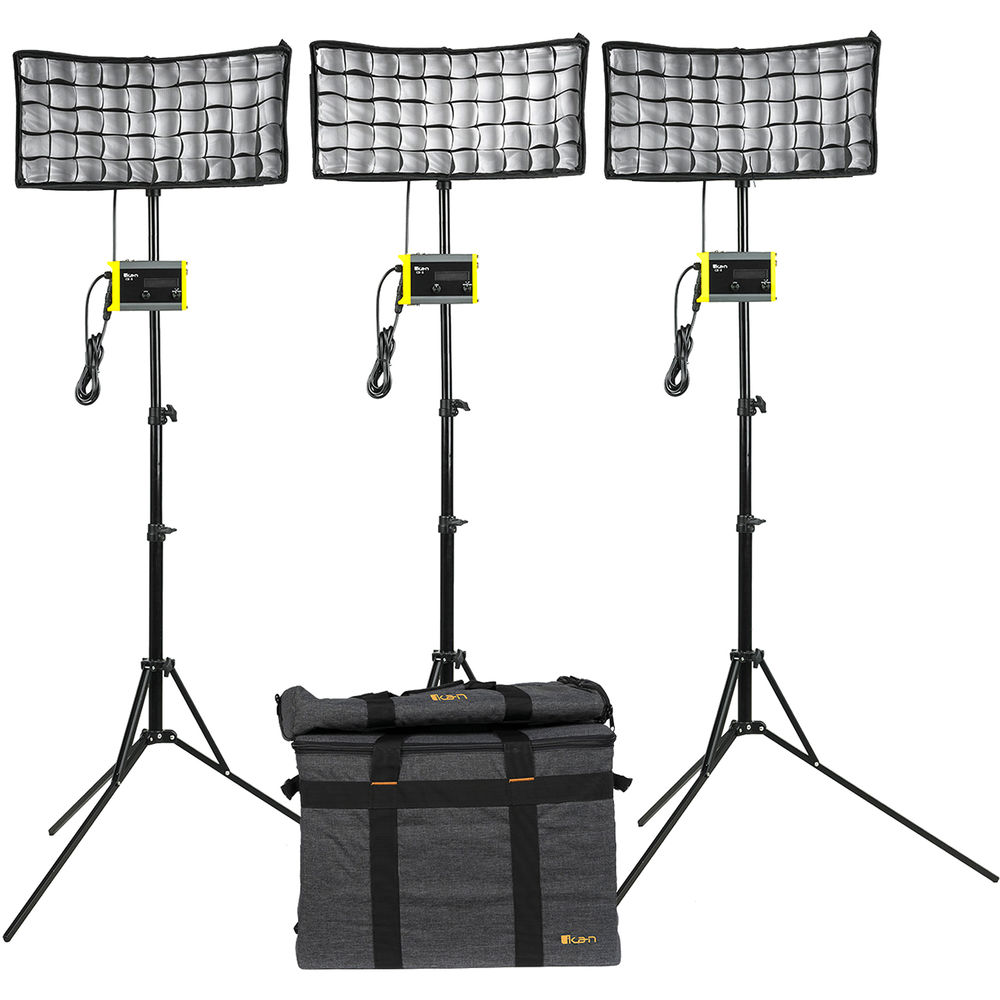 

Комплект светодиодных светильников ikan CB8 Canvas Bi-Color 3-Point
