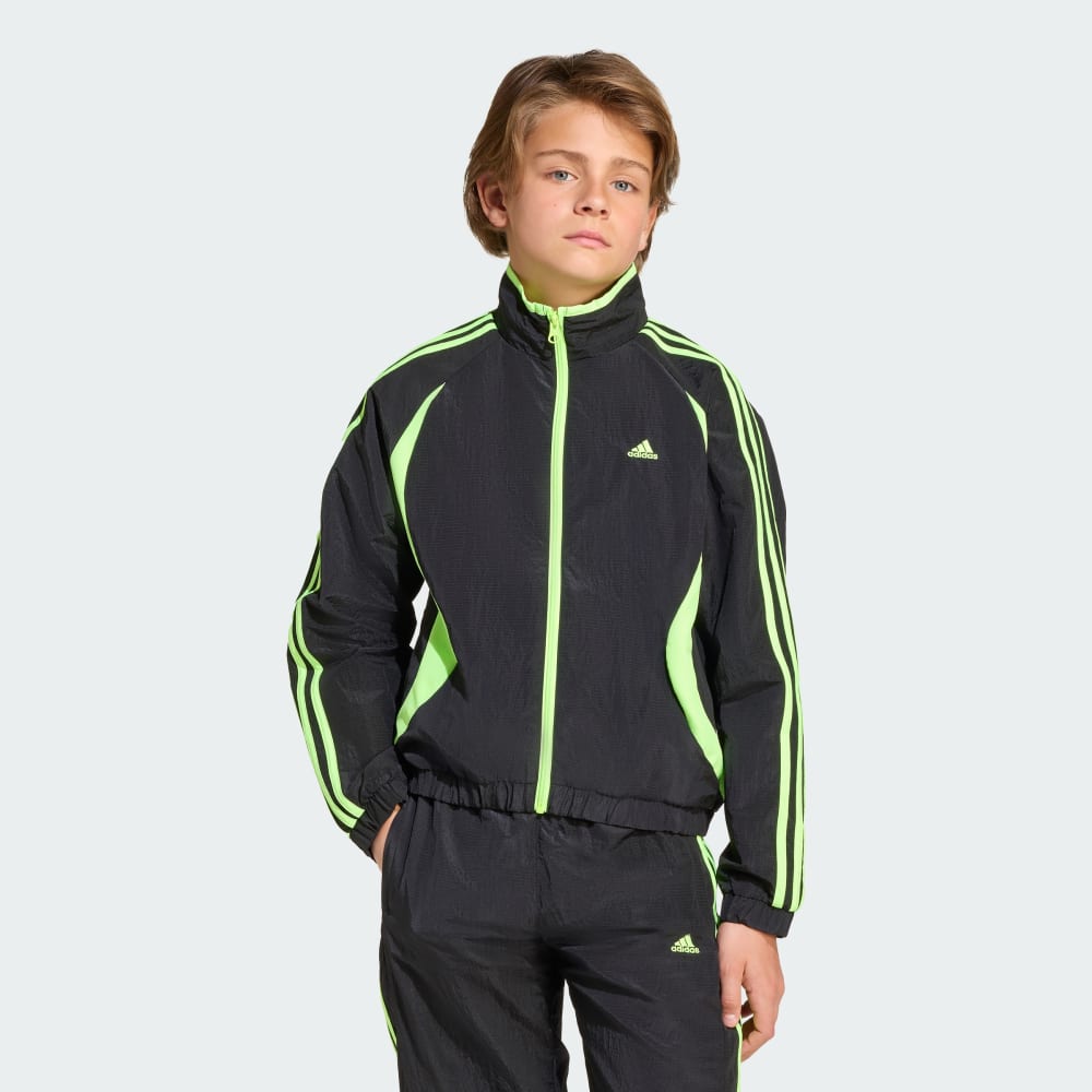 

Спортивный костюм Adidas Teamgeist Track Top, цвет Black/Signal Green