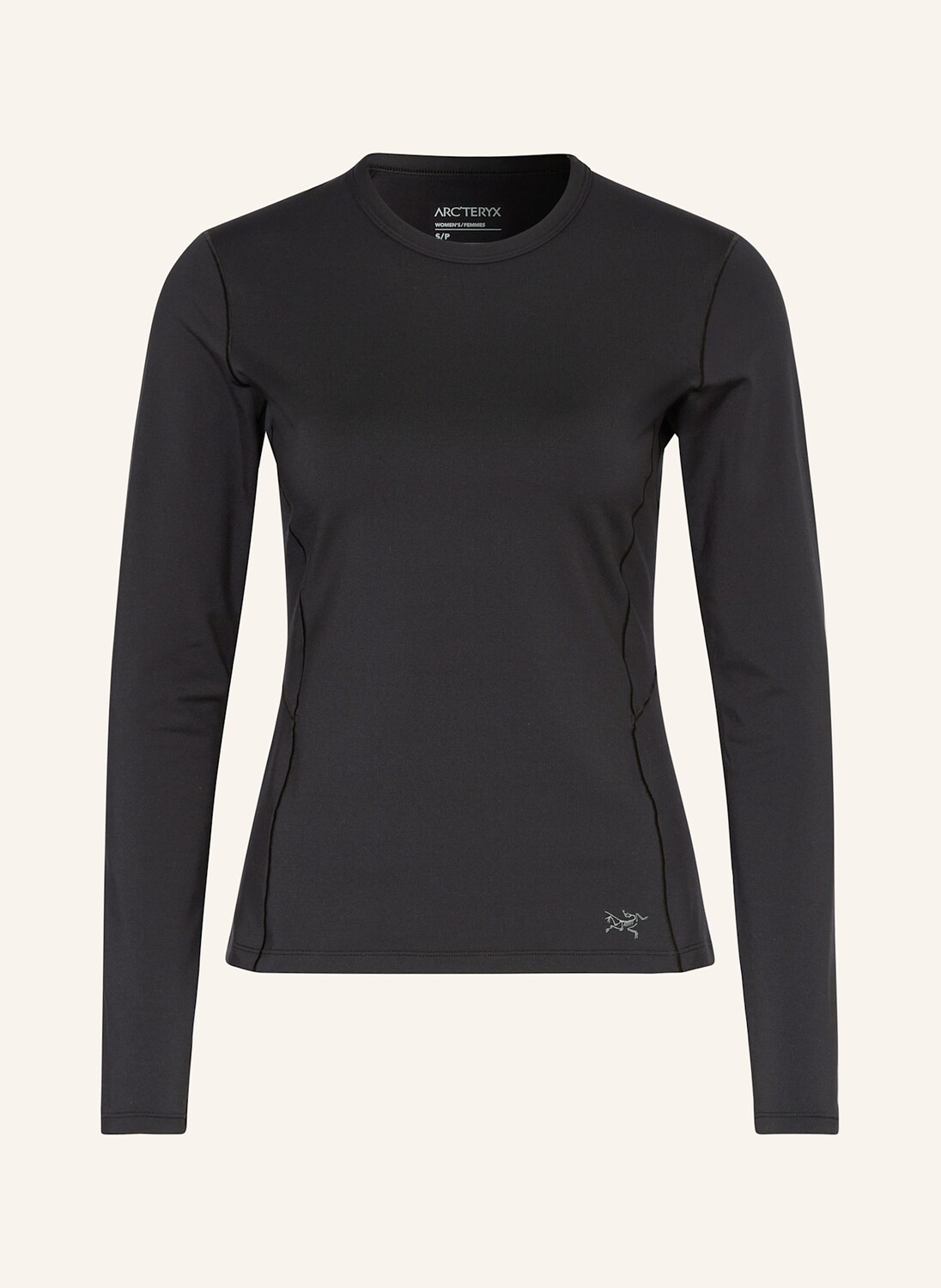 

Лонгслив ро ARC'TERYX, черный