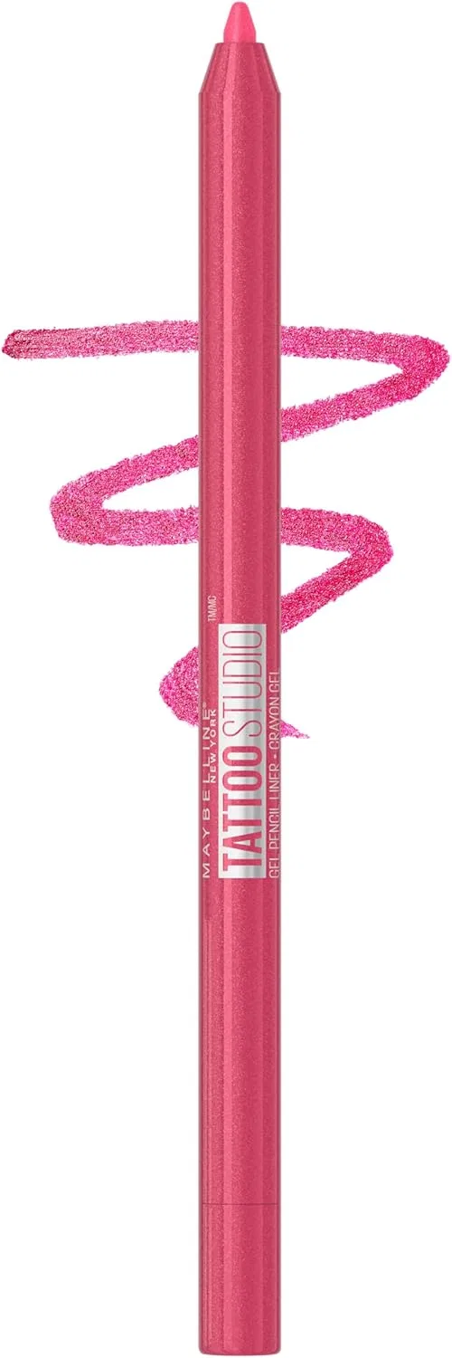Подводка для глаз MAYBELLINE Tattoo Studio, водостойкая, Punchy Pink