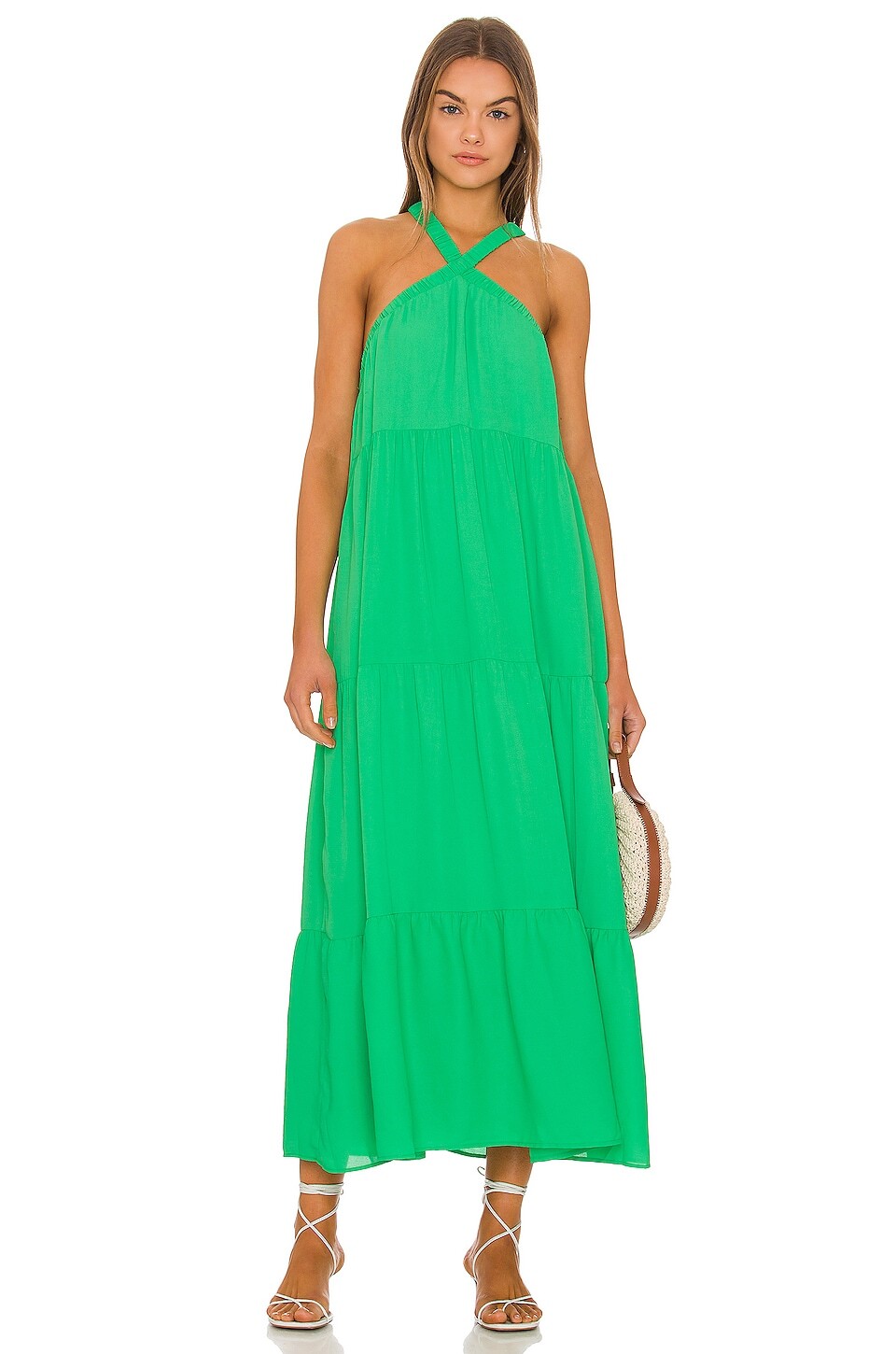 

Платье Show Me Your Mumu Hallie Halter, цвет Spring Green