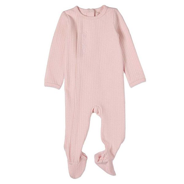 Комбинезон Baby "mon etoile" из хлопка с узором pointelle Memoi, Pink