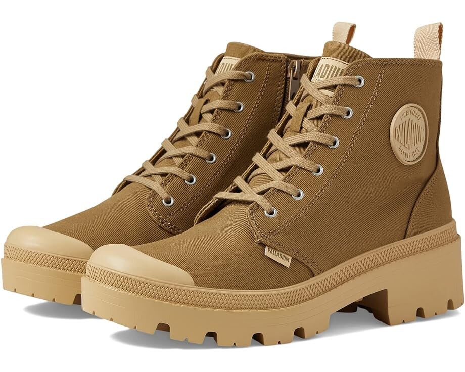 

Ботинки Palladium Pallabase Twill, цвет Butternut