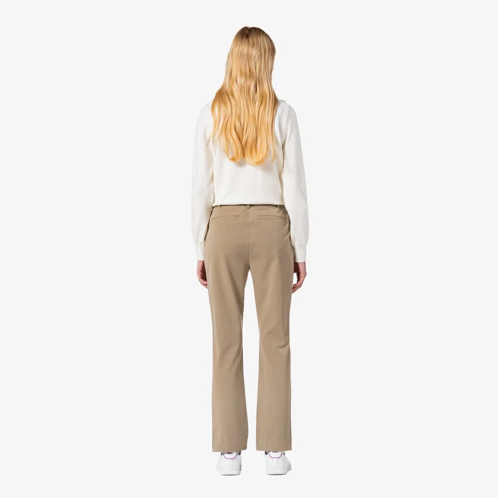 Брюки женские Lacoste Буткат, бежевые — фото 3