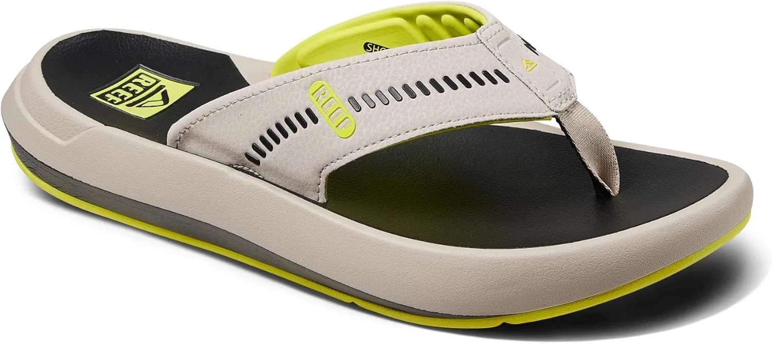Сандалии Reef Swellsole Cruiser Comfort, серый — фото 4