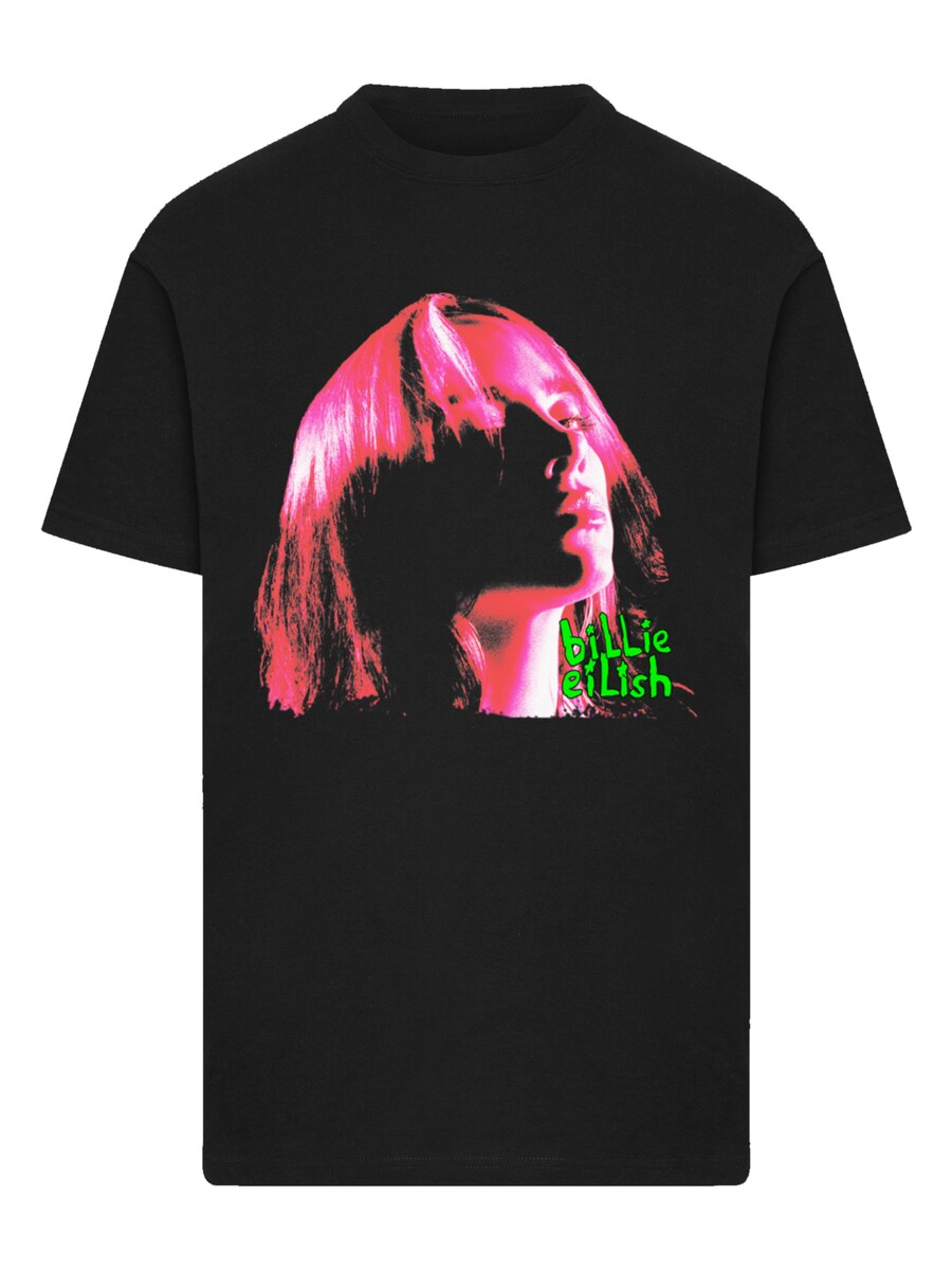 

Рубашка F4NT4STIC Billie Eilish Iconic Pop Music Art Print for Fans, черный