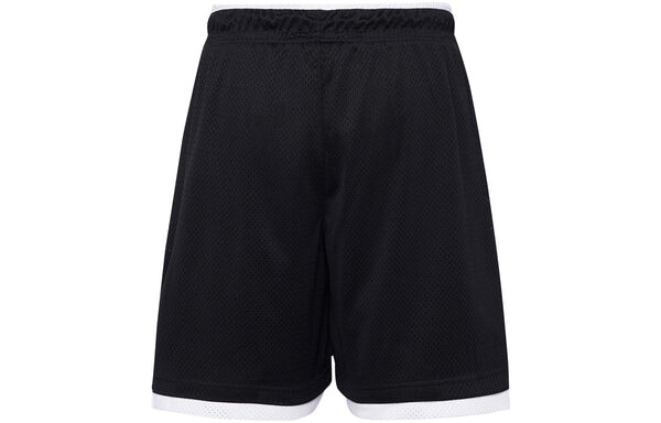 Шорты men's jordan sport dna contrasting colors logo mesh breathable sports shorts black Nike, черный — фото 2
