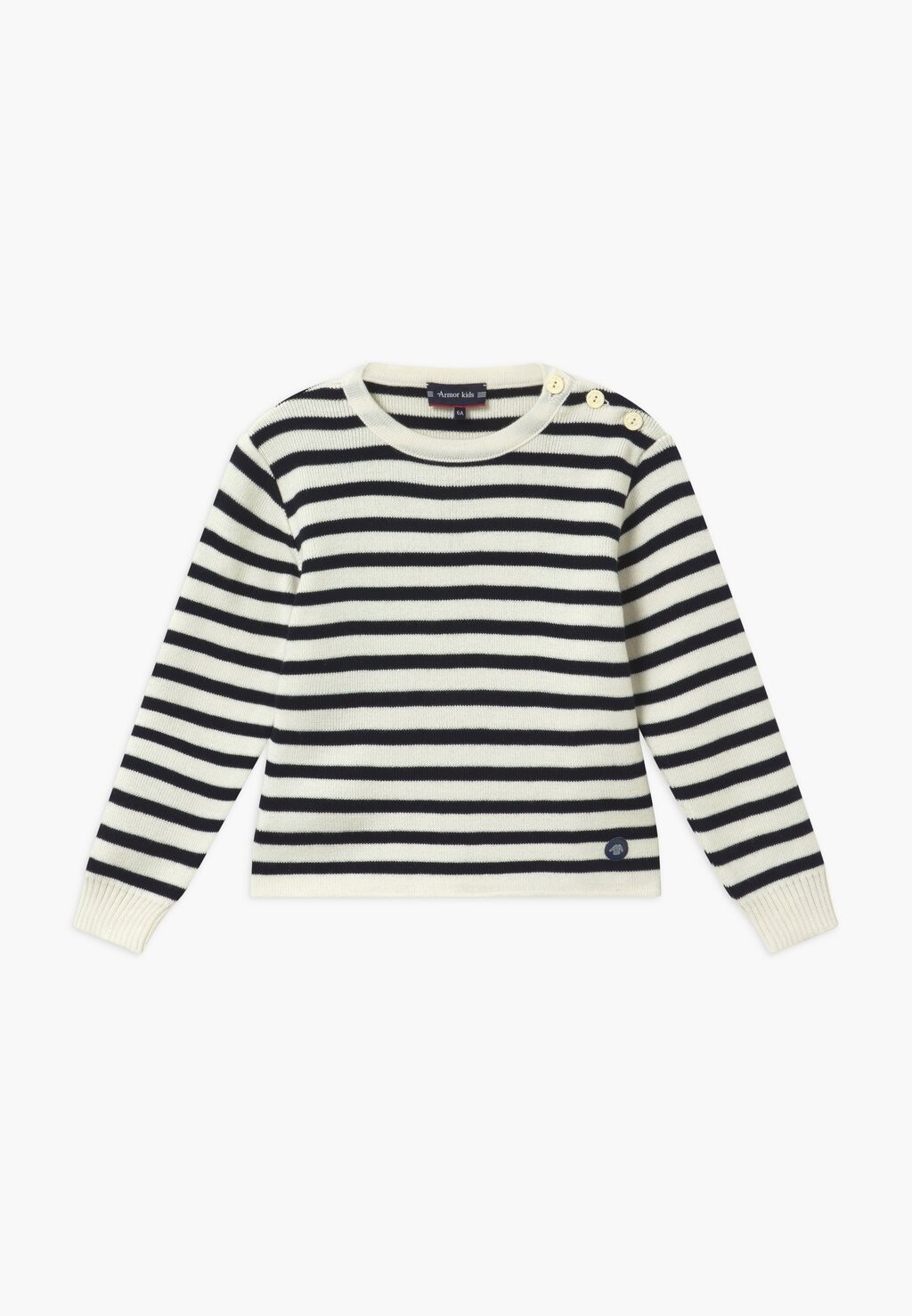 

Вязаный свитер FOUESNANT KIDS MARINE Armor lux, цвет dark blue / beige