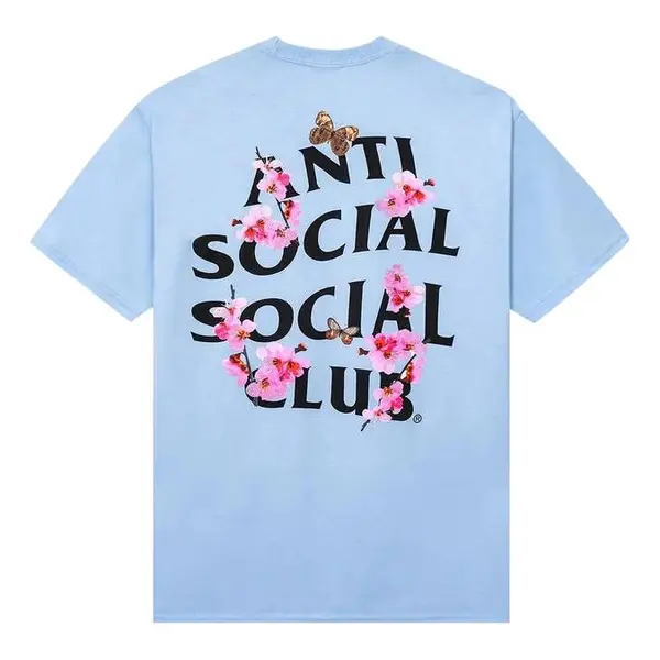 

Футболка kkoch tee 'blue' Anti Social Social Club, синий