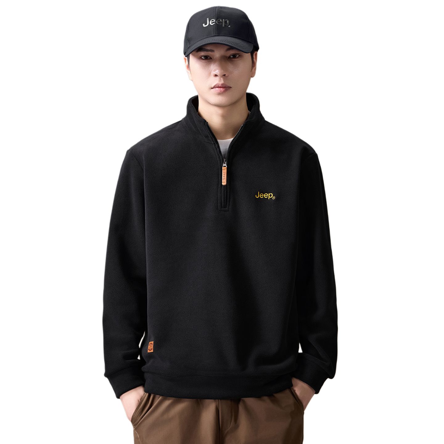 

Свитшот Leisure Collection Unisex Jeep, черный