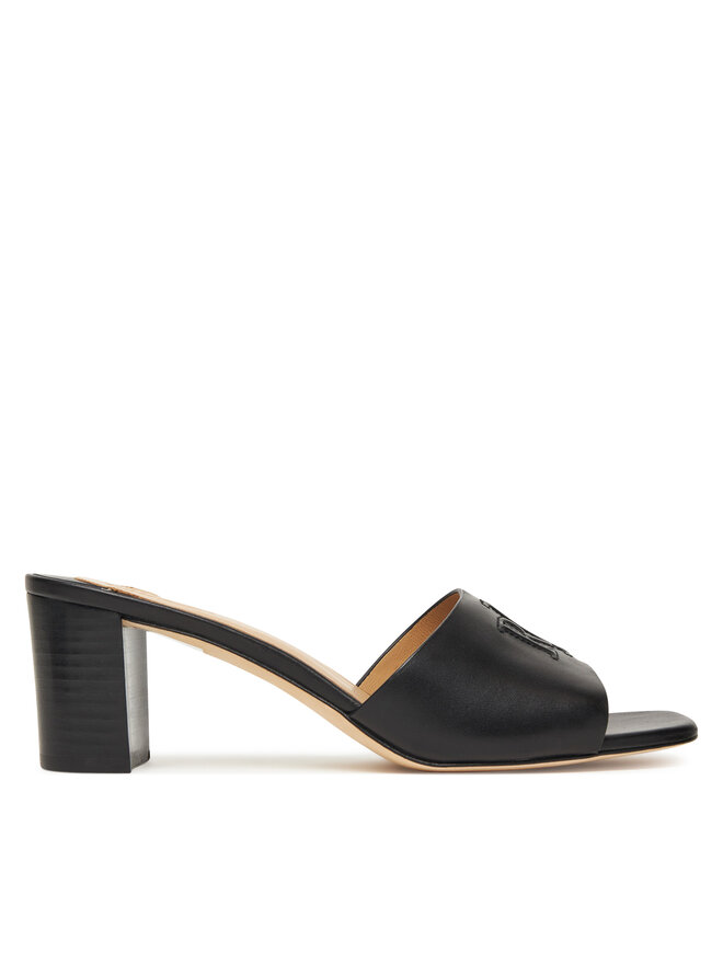 Сабо Everley Block-Heel 802974364001 Lauren Ralph Lauren, черный