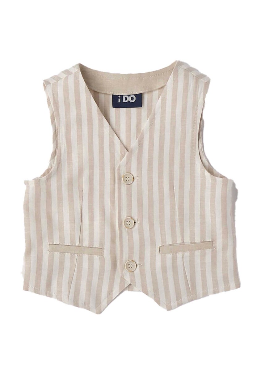 

Жилет IDO COLLECTION, цвет Beige/Dark beige