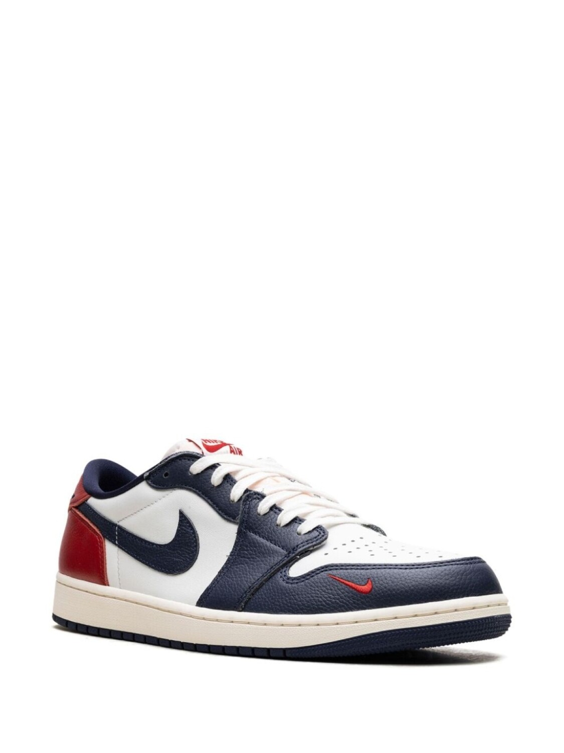 Кроссовки Air 1 Retro Low OG "Howard University PE" Jordan, белый — фото 2