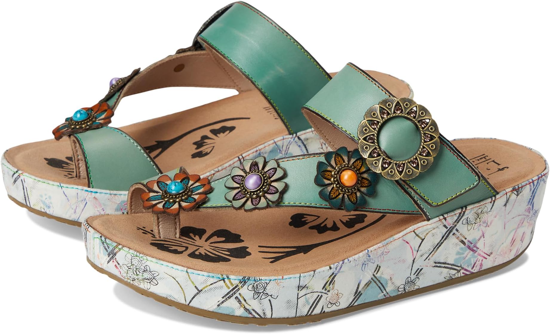 Туфли L'Artiste by Spring Step Women's Blissbloom, Mint Green