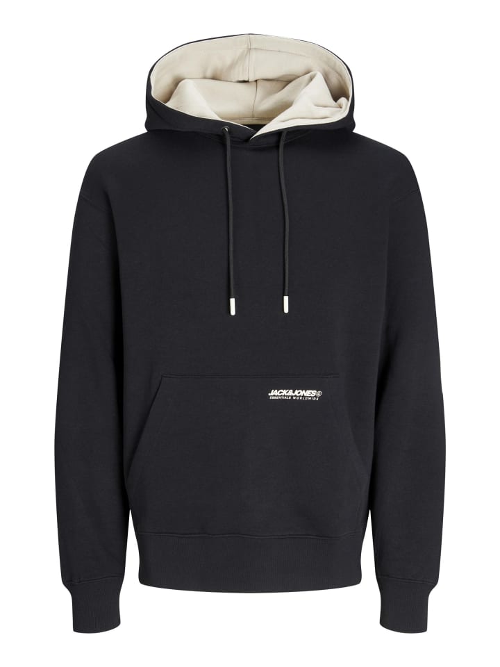 

Толстовка с капюшоном Jack & Jones, черный