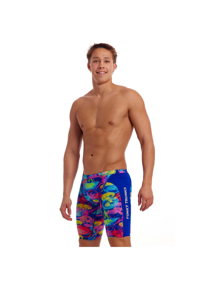 

Funky Trunks Плавки Badehose Sidewinder Chromed in schwarz