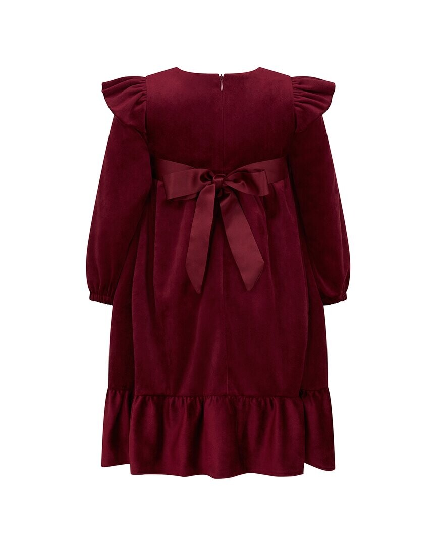 

HOLLY HASTIE Бархатное вечернее платье Chloe, цвет Plum