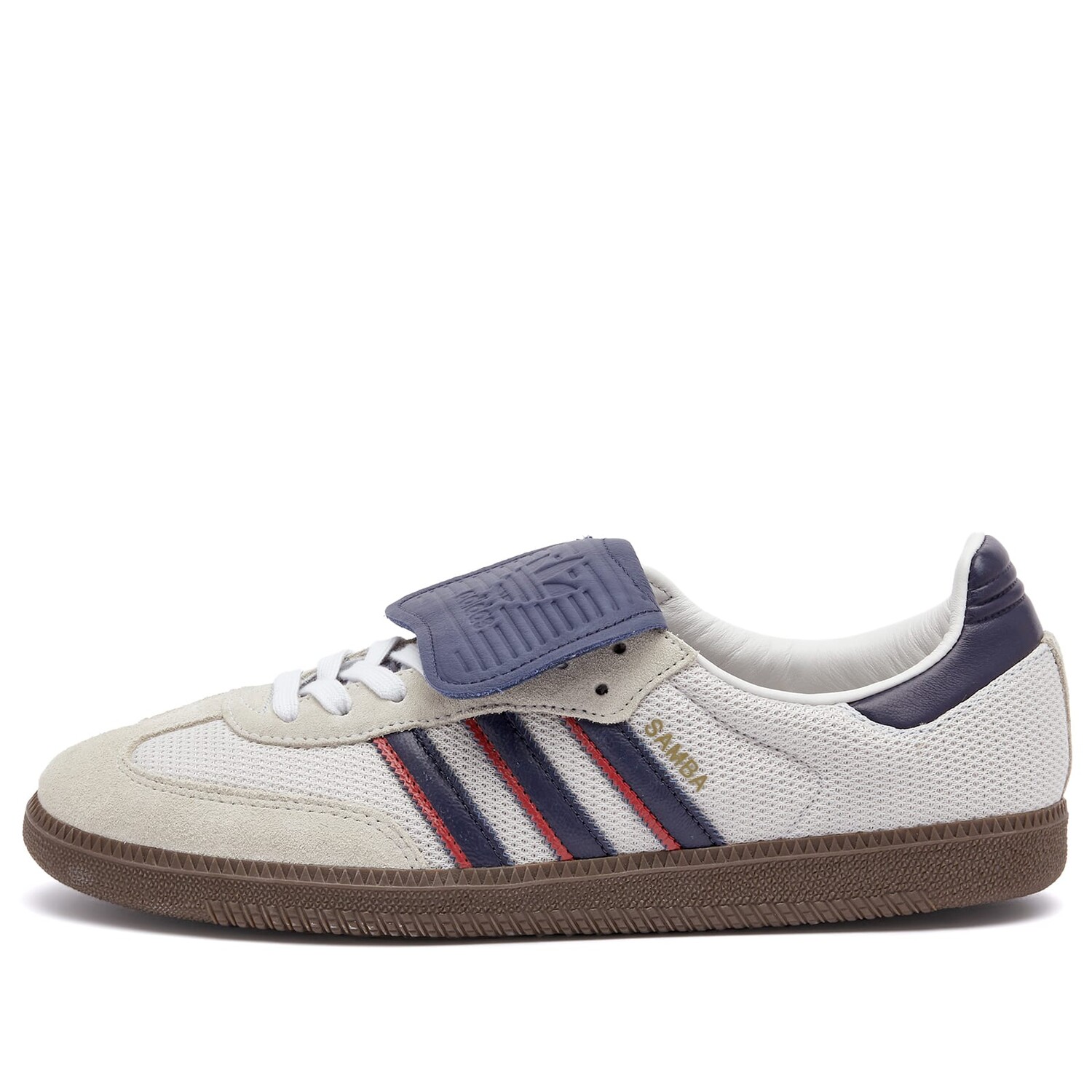 

Кроссовки Adidas Samba Lt, цвет Crystal White, Dark Blue & Gum