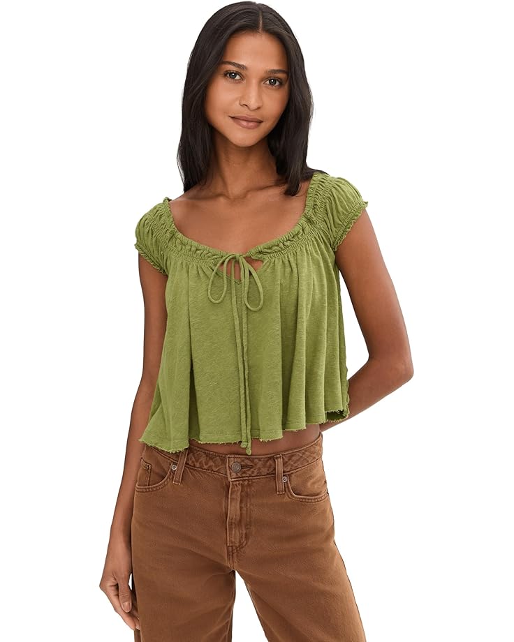 

Женская футболка Free People We The Free Dahlia, Cardamon Seed