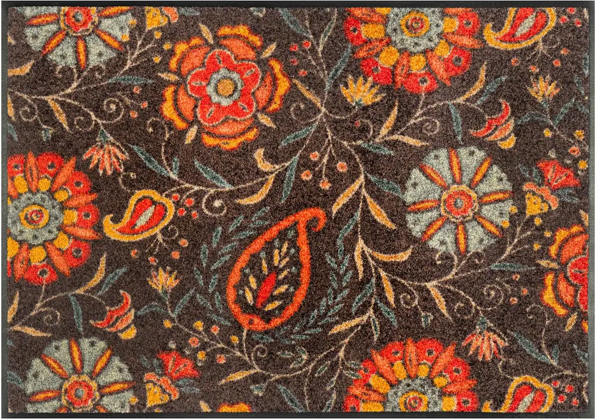 

Коврик прямоугольный 75х190 см, коричнево-оранжевый
