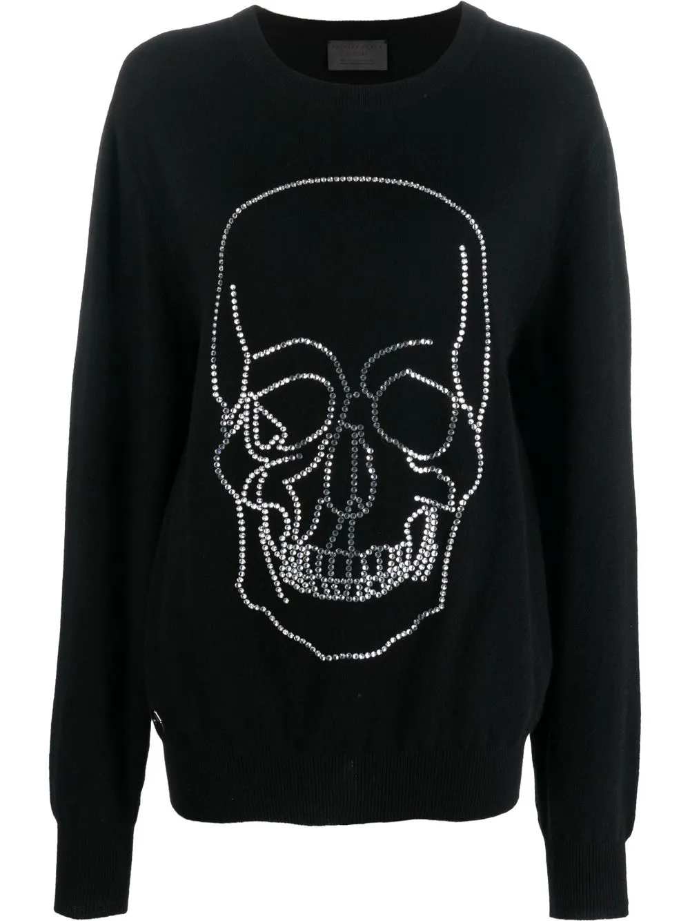 

Кашемировый пуловер Philipp Plein, черный