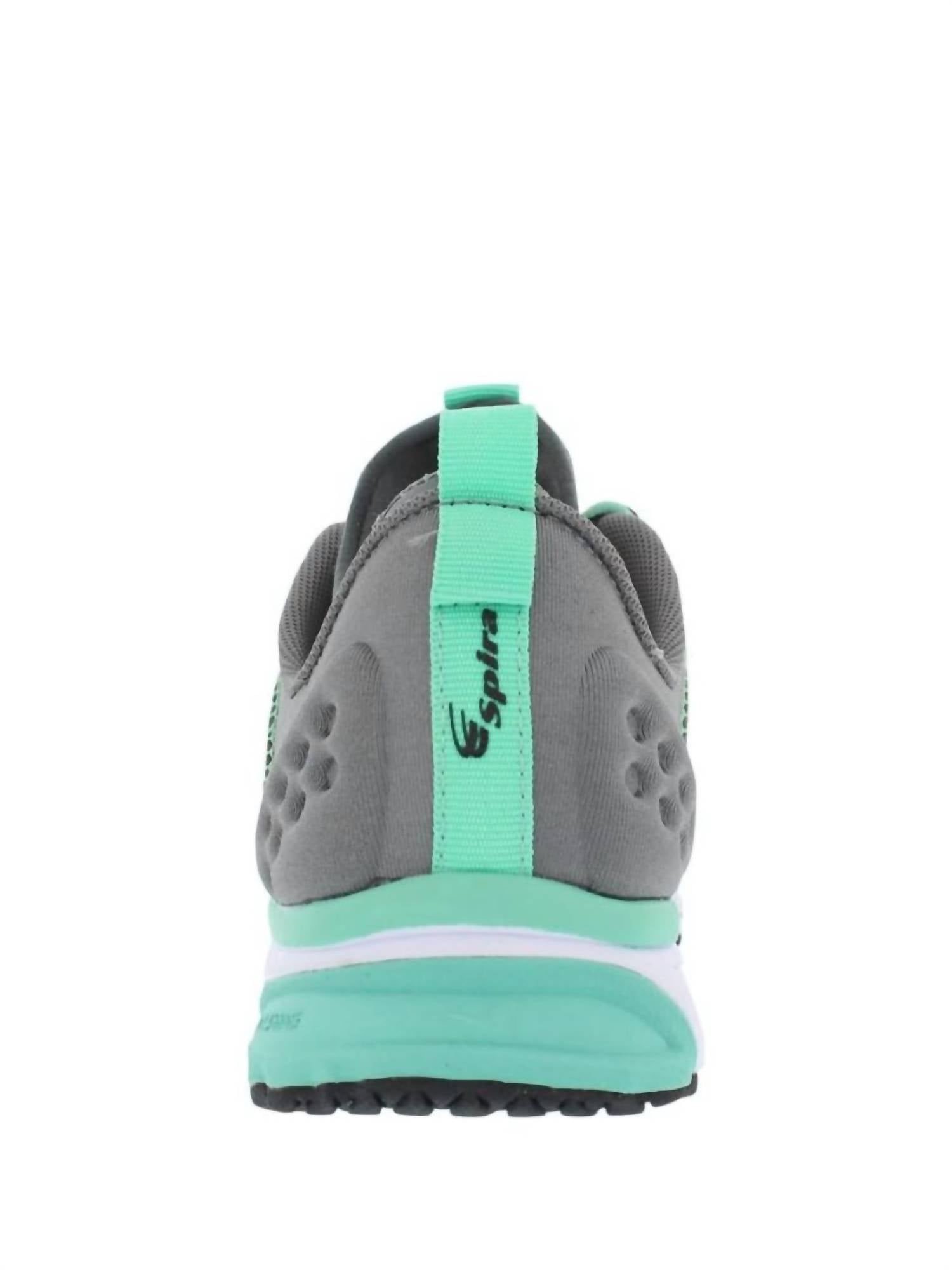 Кроссовки женские Phoenix Running Shoes - Medium Width, цвета: уголь/мята/белый Spira — фото 3