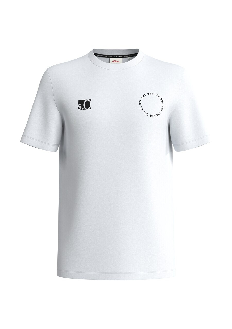 

Классическая футболка s.Oliver Shirt, белый