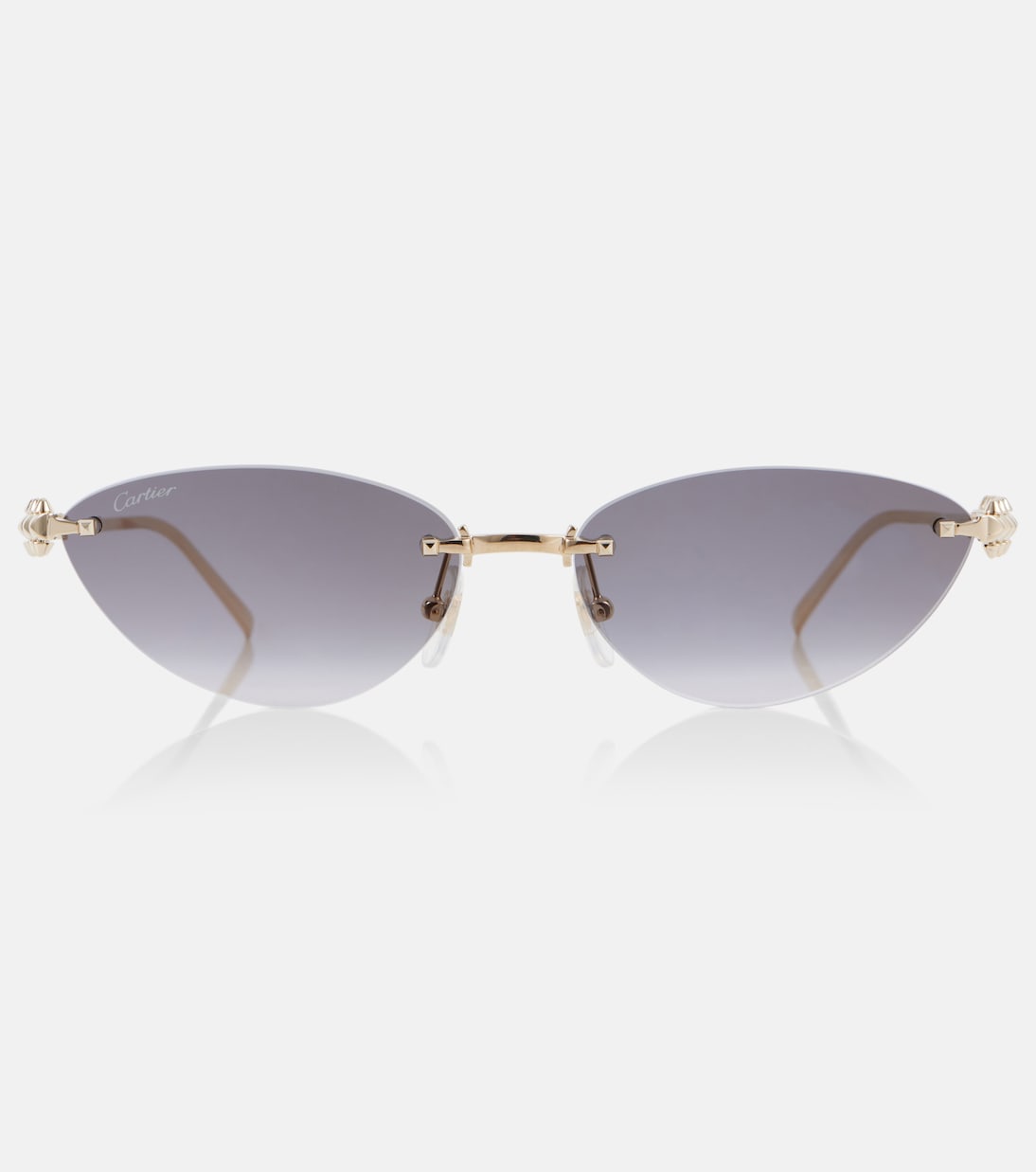 

Солнцезащитные очки-«кошачий глаз» Clash De Cartier Cartier Eyewear Collection