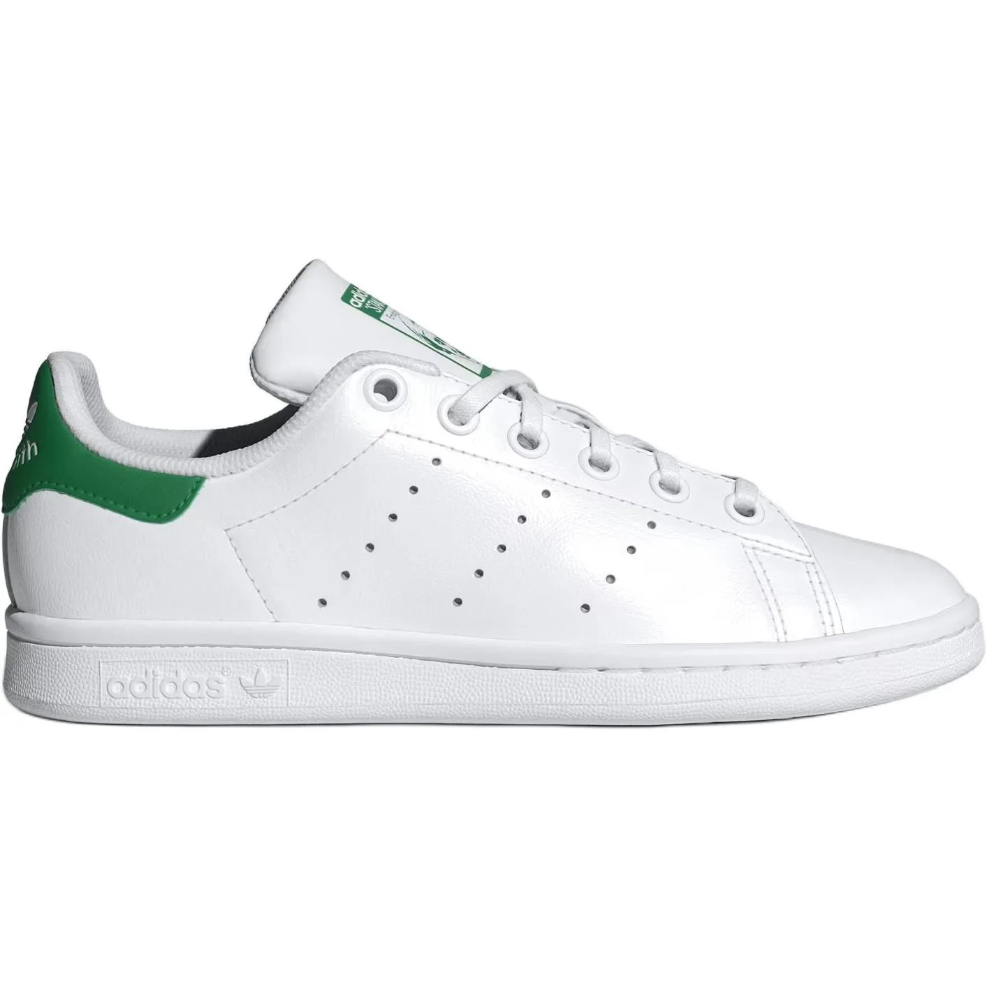 Adidas Originals Кроссовки для скейтбординга stan smith leather низкие детские белые — фото 3