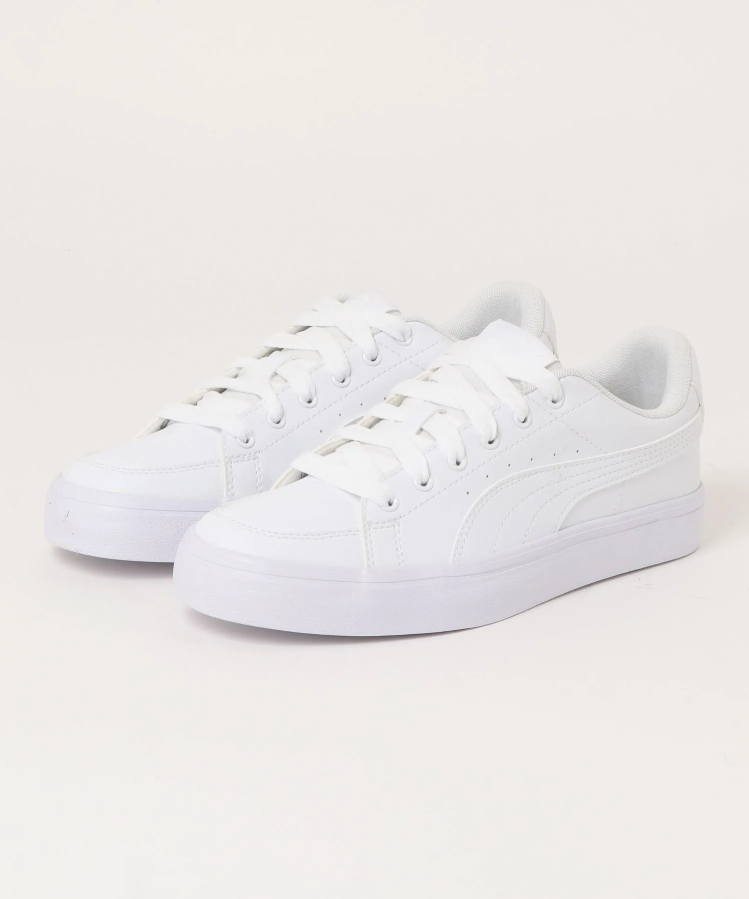 Кроссовки PUMA V Court Bulk белые