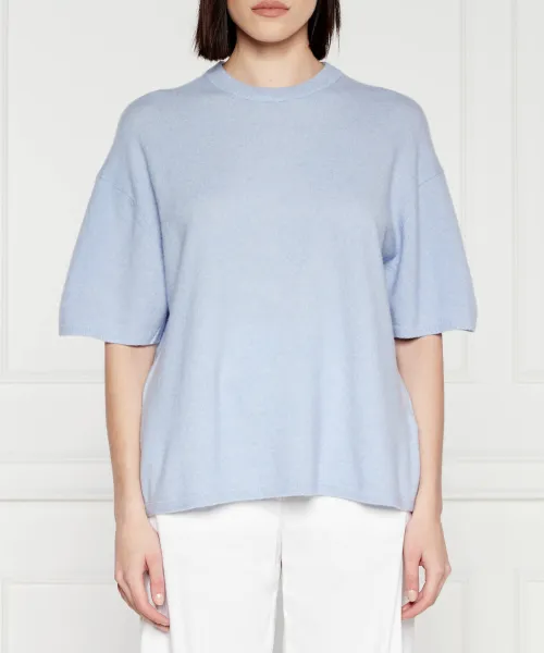 

Шерстяной свитер Меган Oversize fit Samsøe Samsøe, синий