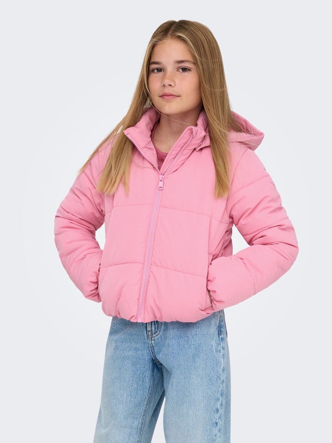 ONLY GIRLS Зимняя куртка 'KOGMALIA' в цвете Rose — фото 3