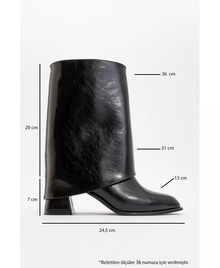 Ботинки на толстом каблуке Ellas Prologue Shoes, черный — фото 4