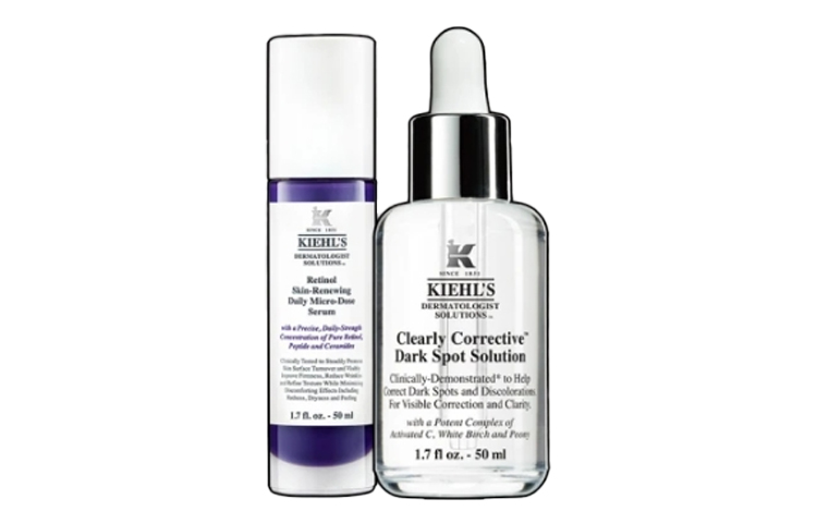 Kiehl's Keyanshi утренний и вечерний сыворотки набор для ухода за кожей увлажняющий и питательный 50мл+50мл — фото 4