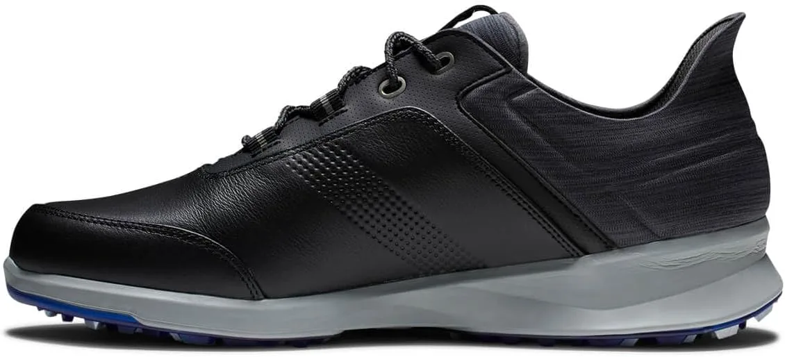 Кроссовки для гольфа FootJoy Stratos без шипов предыдущего сезона, черный/синий — фото 4