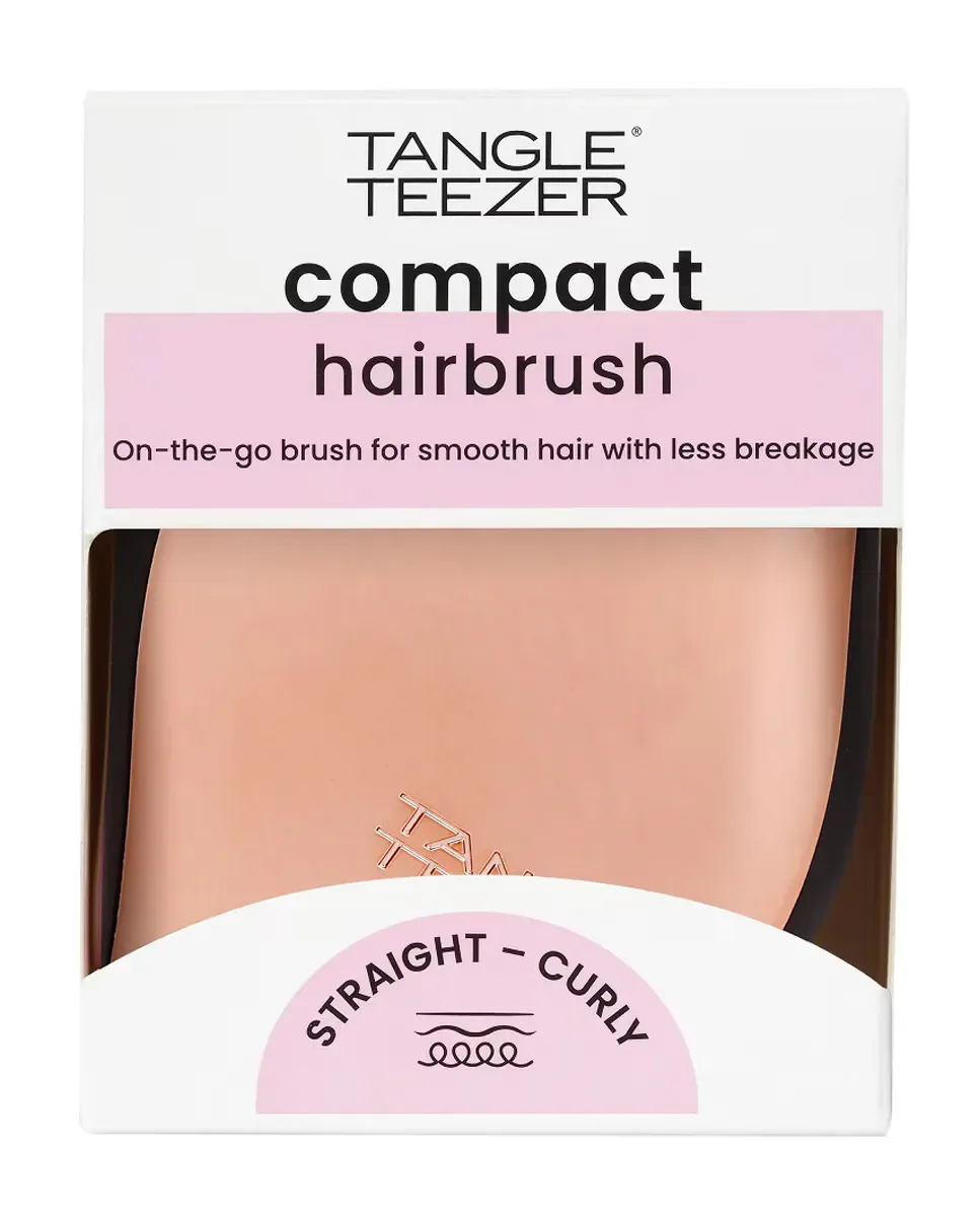 Расческа для распутывания - Compact Styler - Розовое золото с черным Tangle Teezer — фото 3