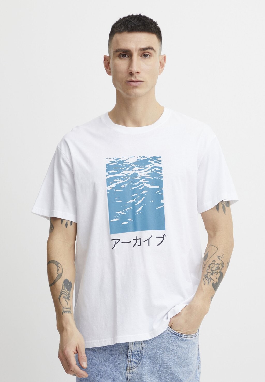 

Футболка с принтом ELLINGTON Solid, цвет white