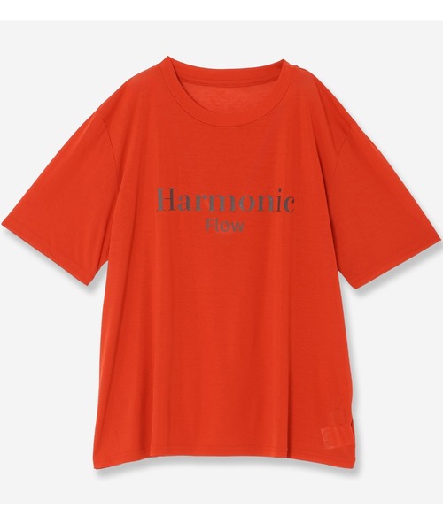 

Футболка прозрачная с логотипом Harmonic Flow R-ISM, оранжевая