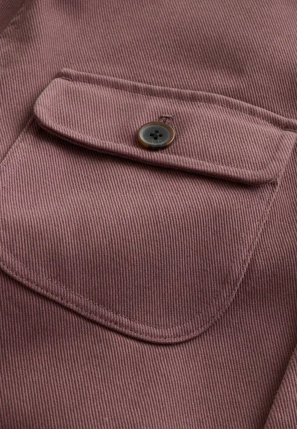Легкая рабочая куртка стандартного кроя, окрашенная в готовом виде. Next, Mauve Pink — фото 3