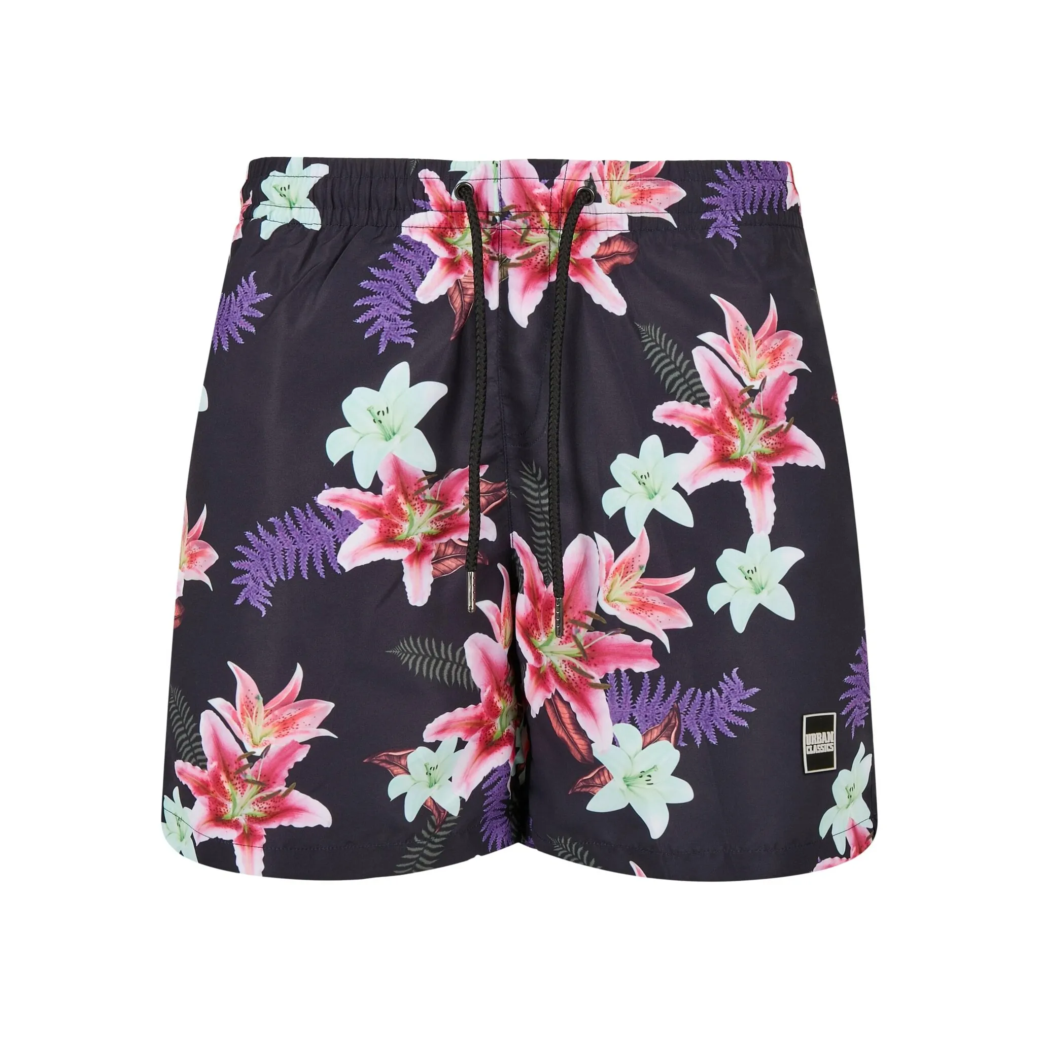

Шорты для плавания URBAN CLASSICS " Urban Classics Men's Pattern Swim Shorts", цвет Dark Jungle Aop
