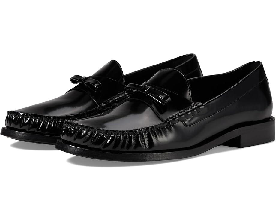 

Лоферы Stuart Weitzman Lottie Bow Loafer, черный