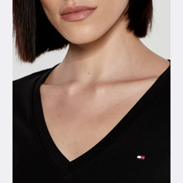 Футболка узкого кроя Cody Tommy Hilfiger, черный — фото 4